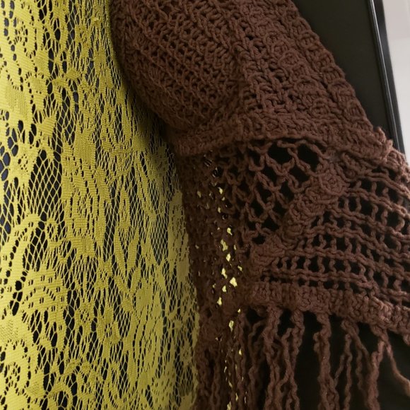 Crochet Boho Festival Halter Top Sans Souci - Picture 5 of 6